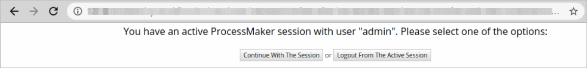 Links in Active Sessions